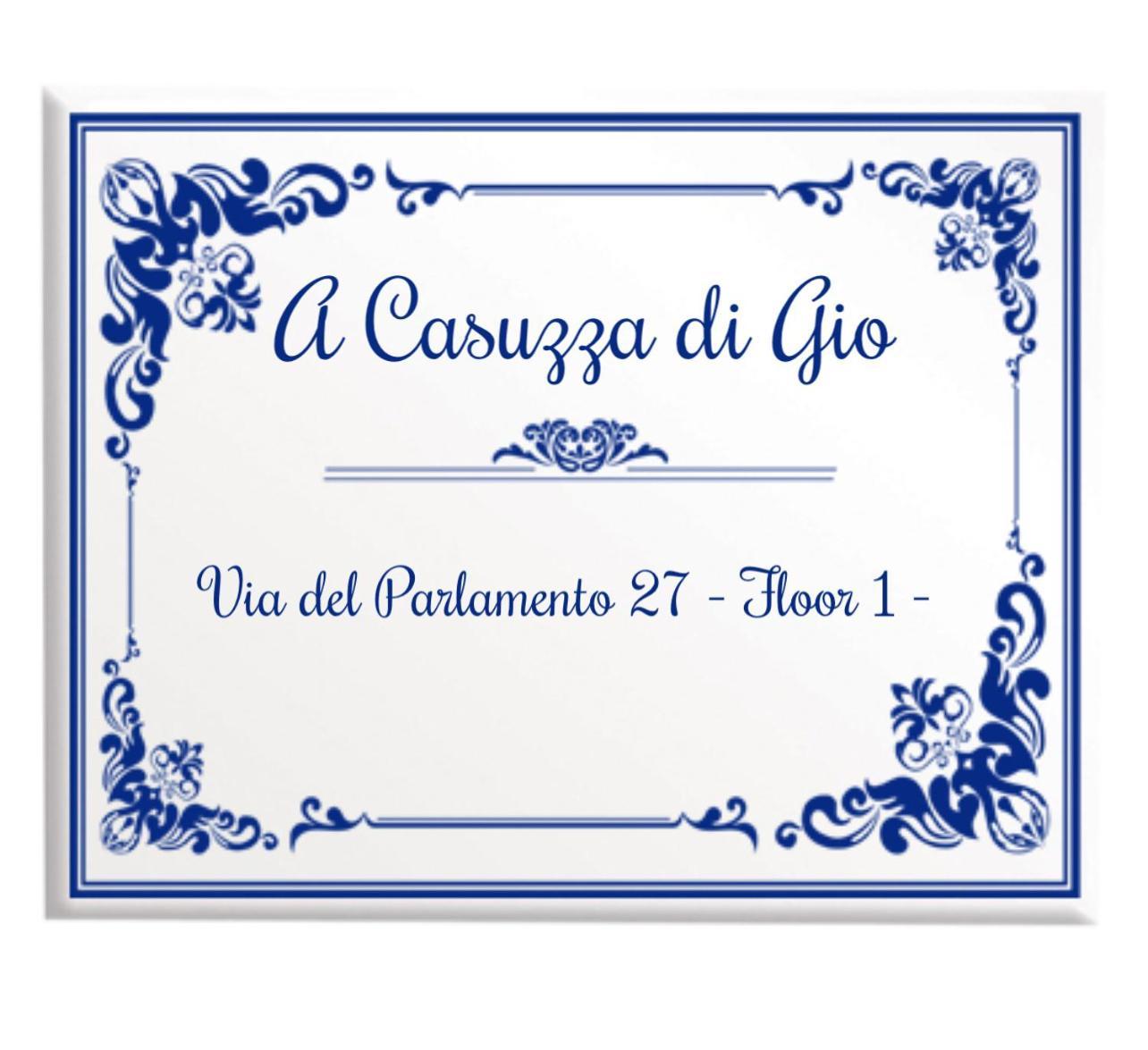 A Casuzza Di Gio Apartment Palermo Exterior photo